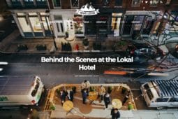 An article by New Ledge - Behind the Scenes at the Lokal Hotel